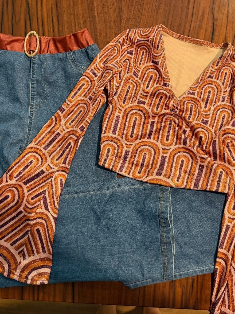 Weissman's 70's themed dance Costume